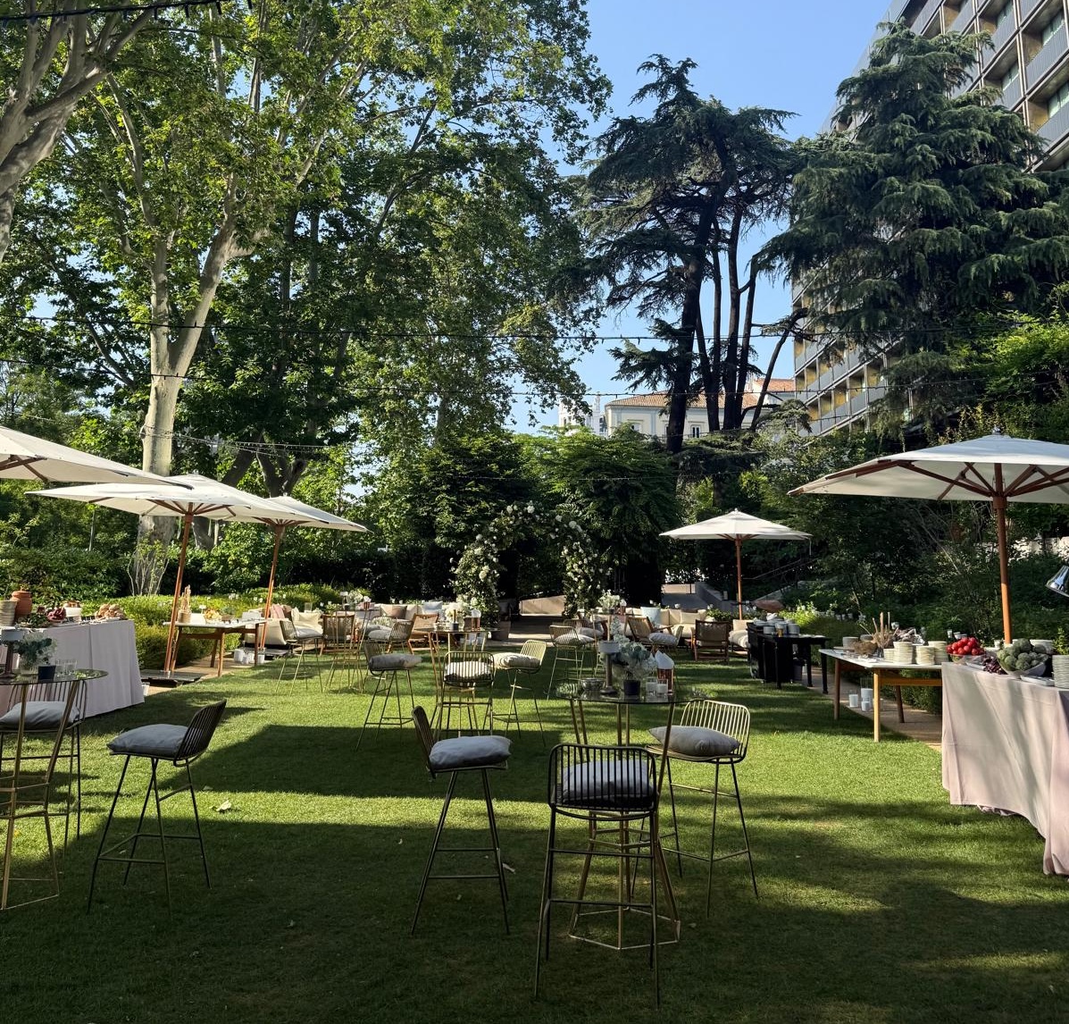 Jardín del Hotel Rosewood Villa Magna